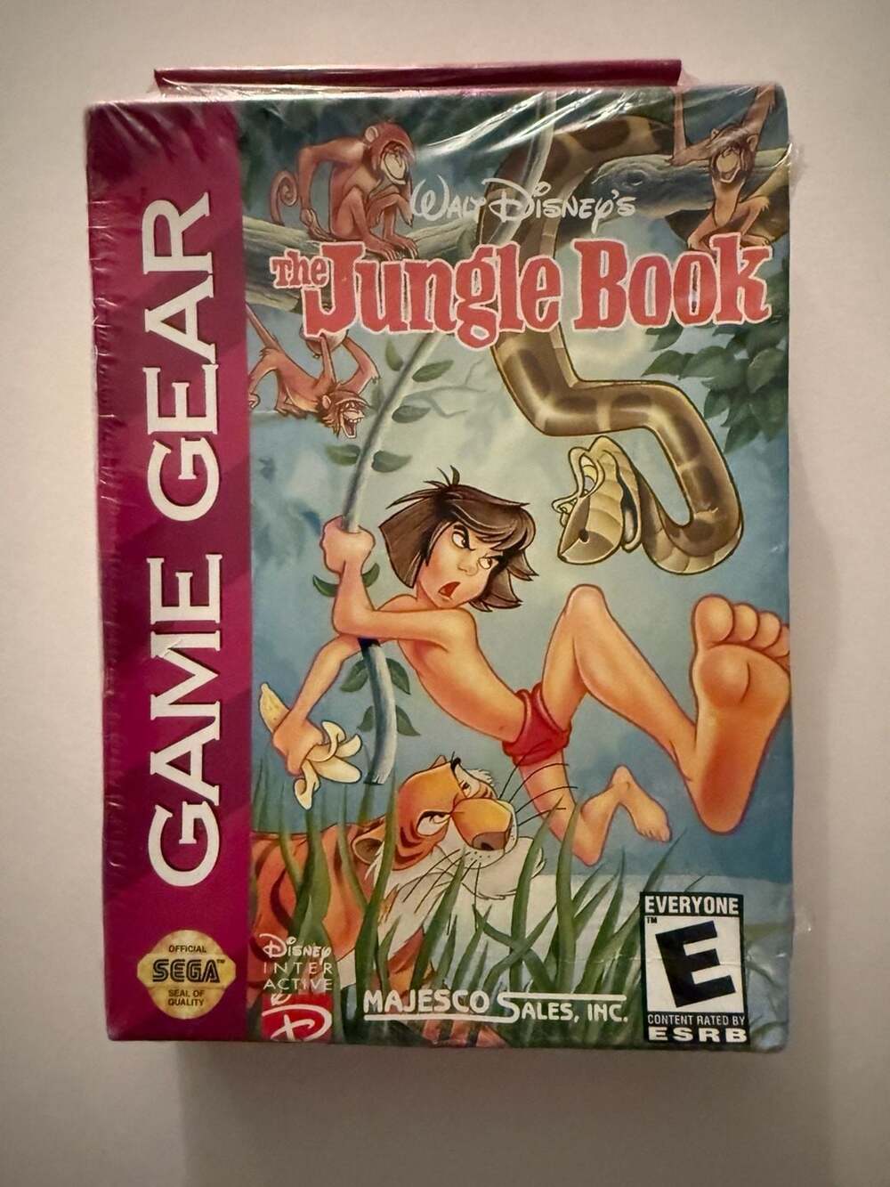 Walt Disney's The Jungle Book Sega Game Gear Video Game Factory Sealed